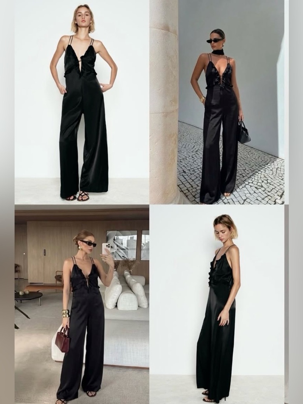 NWT Zara ruffle jumpsuit - Picture 2 of 3
